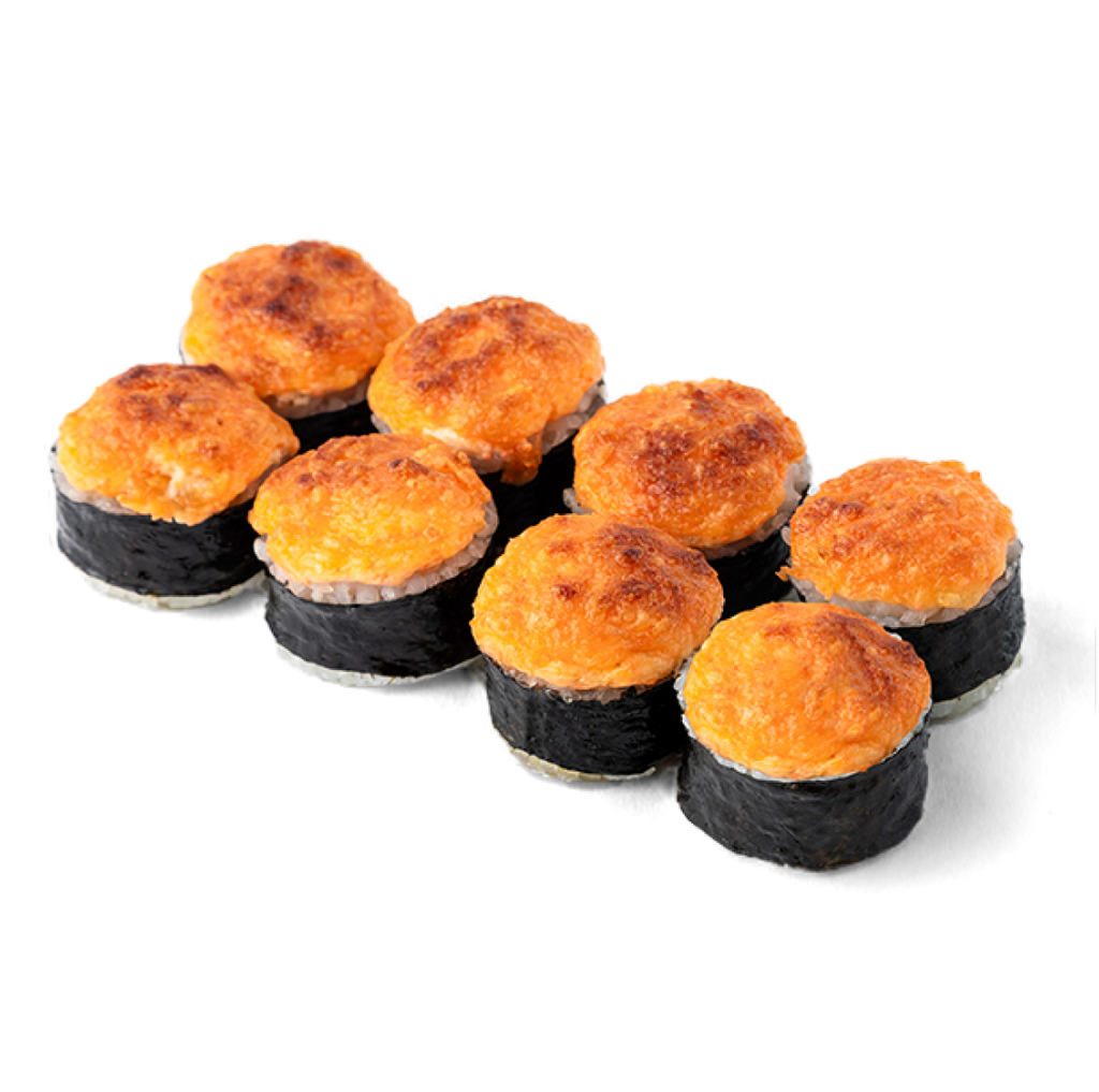 Запеченный ролл острая креветка Доставка суши в Санкт-Петербурге | СУШИФОКС