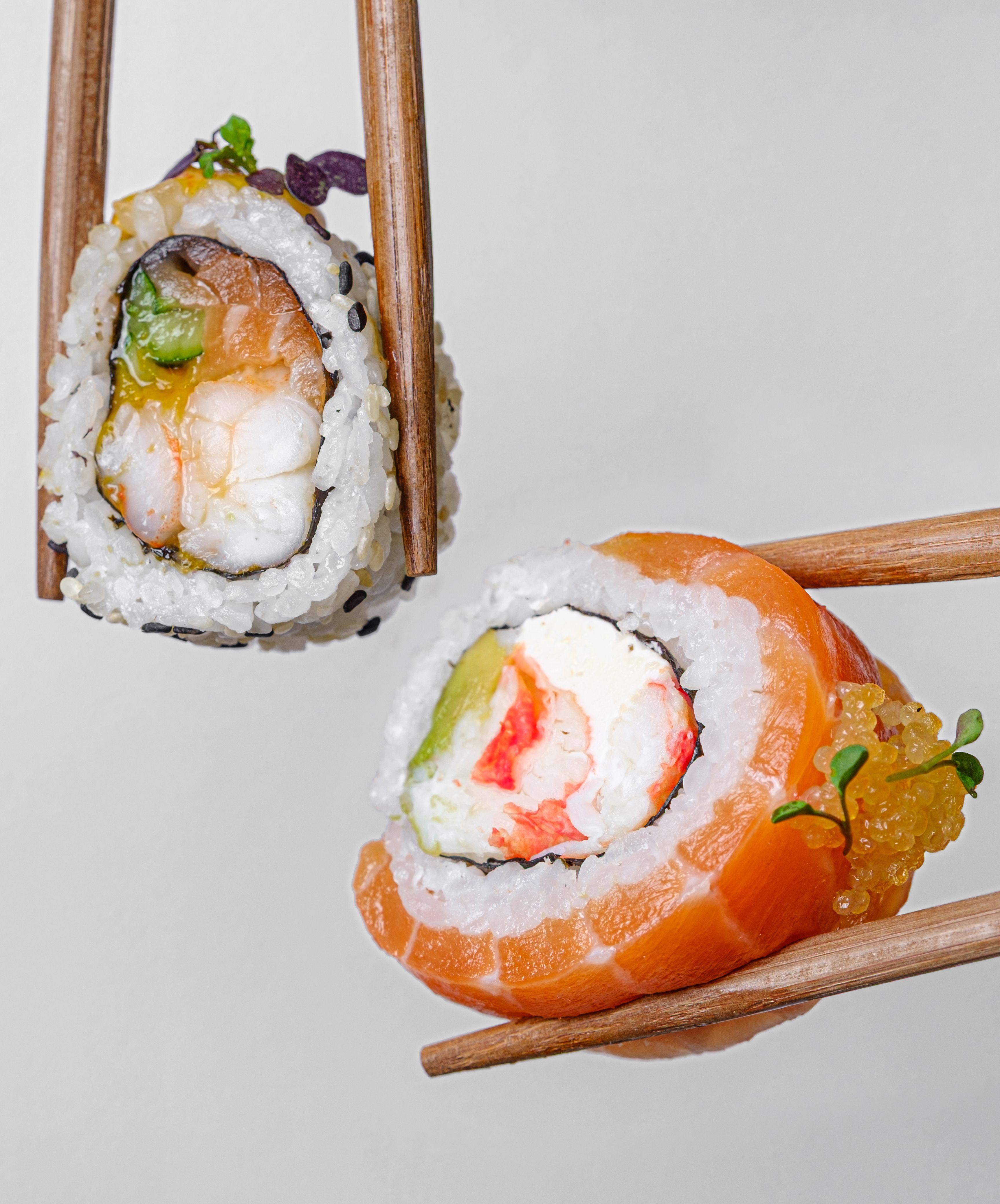 Удивляем авторскими роллами, суши и поке