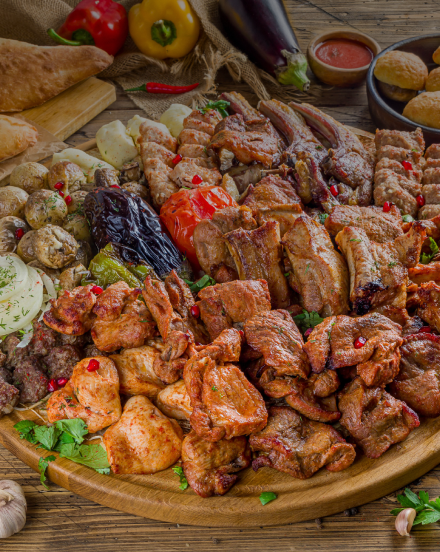 Кавказская кухня на углях