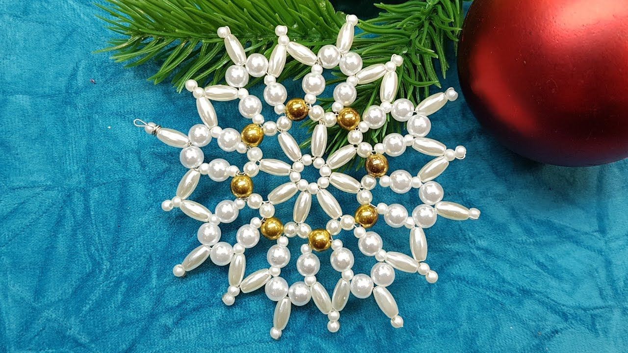 Снежинки из бусинок - 21 декабря, 12:00